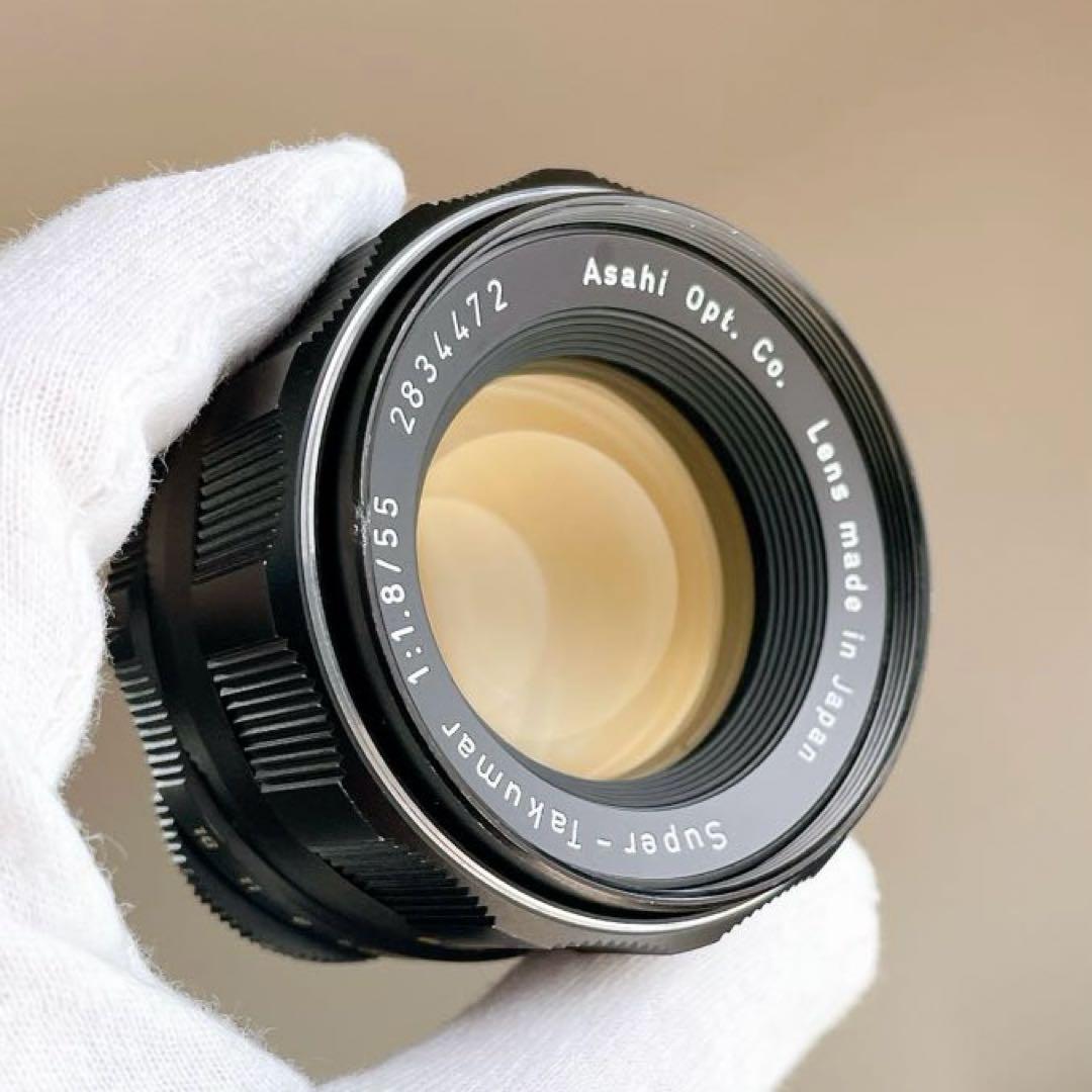 【多重虹色フレア】PENTAX Super Takumar 55mm f1.8