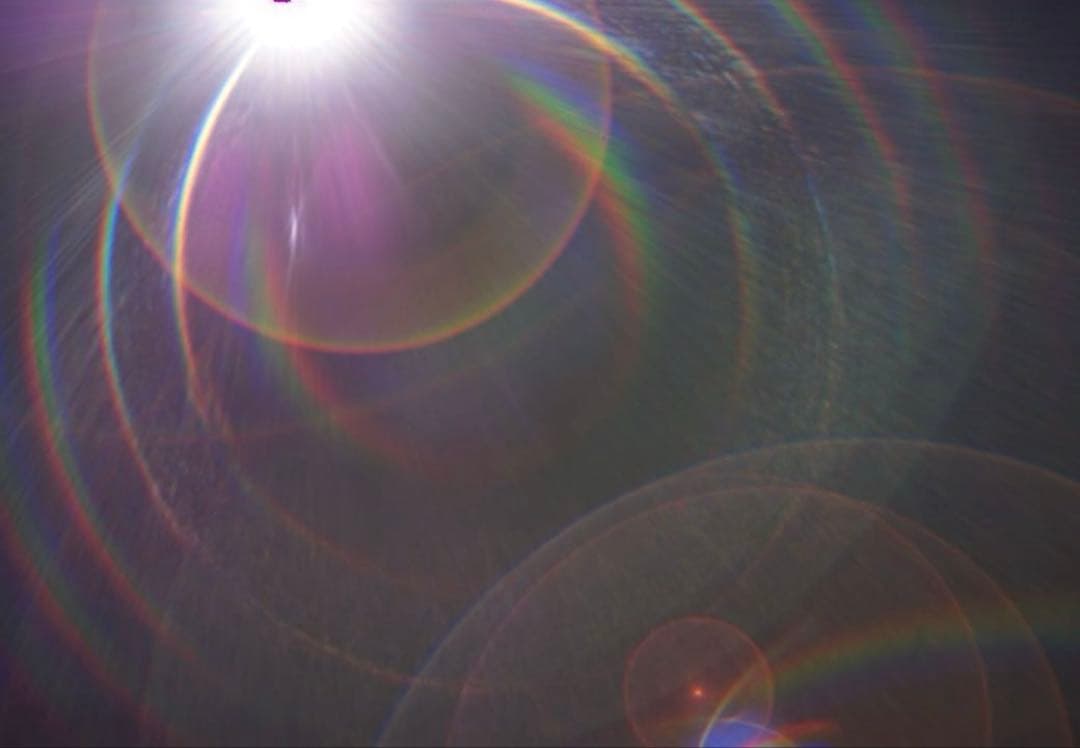 【多重虹色フレア】PENTAX Super Takumar 55mm f1.8