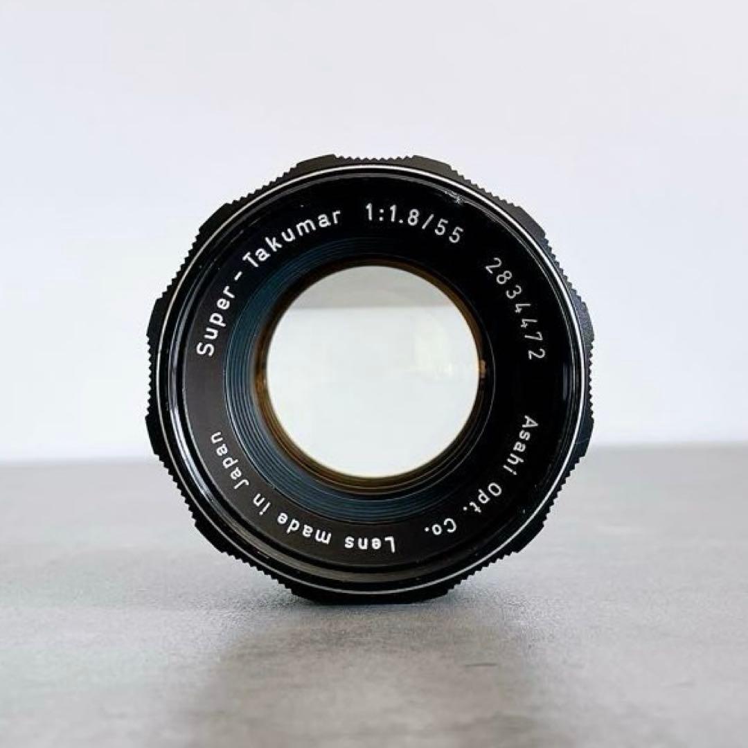 【多重虹色フレア】PENTAX Super Takumar 55mm f1.8