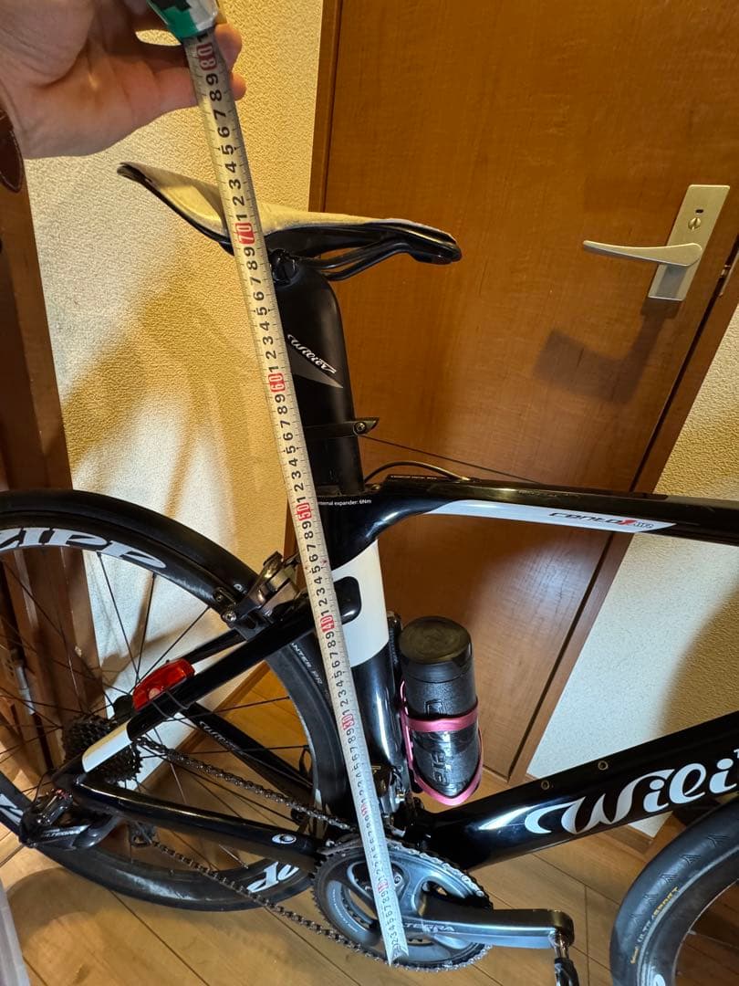 Wieler cento 1 air フレームセットとdi2