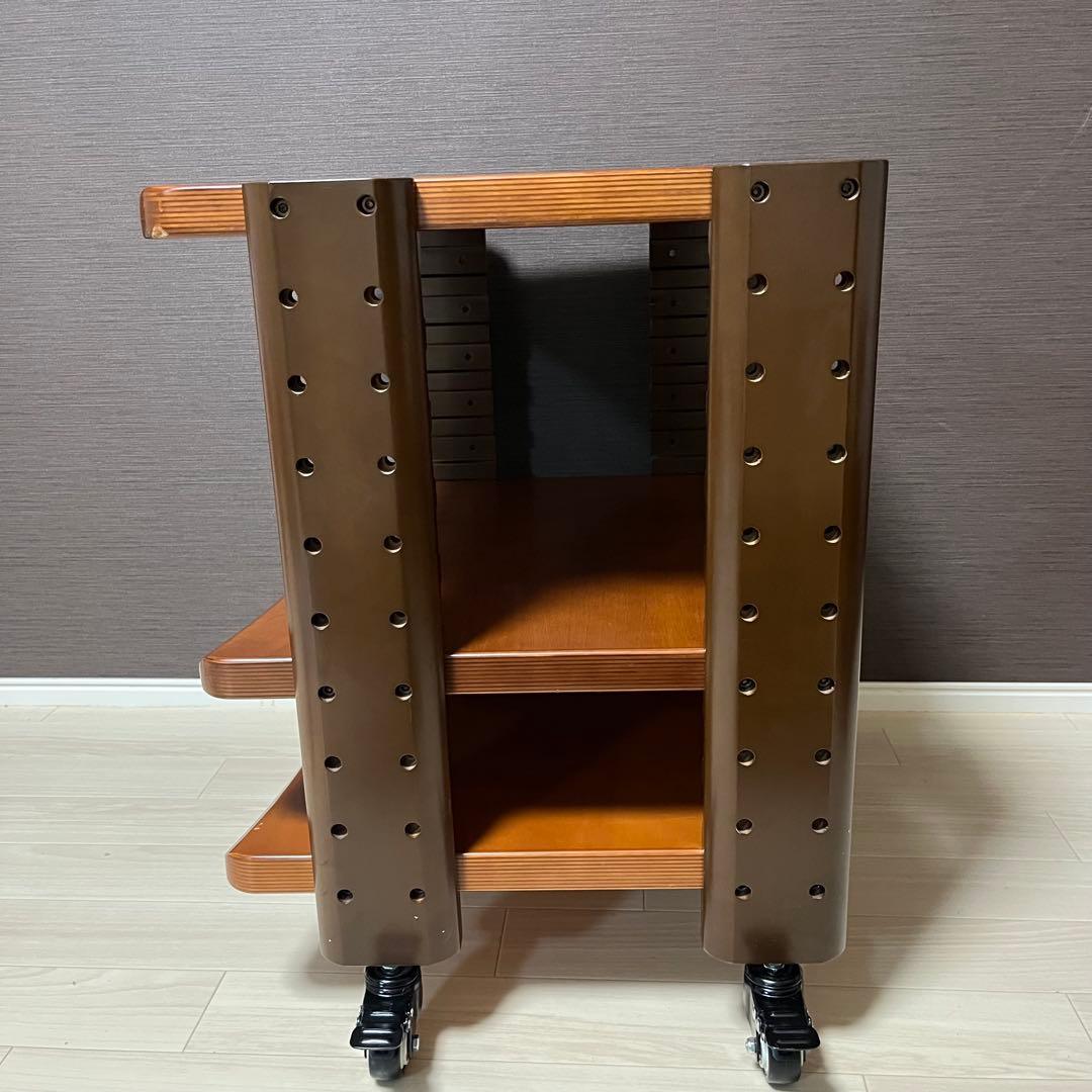 高級国産　山本音響工芸 桜合板×アサダ桜無垢材 オーディオラック