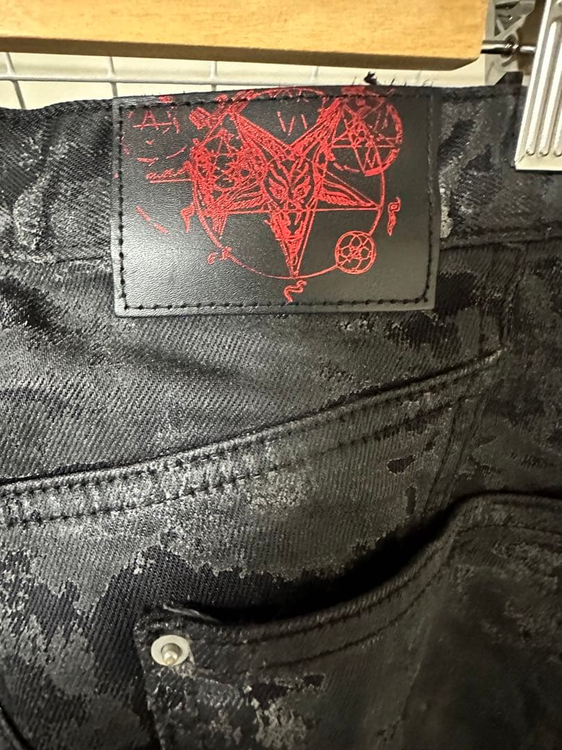 パンツ EMOSTANCECLUB Baggy Flare Jeans