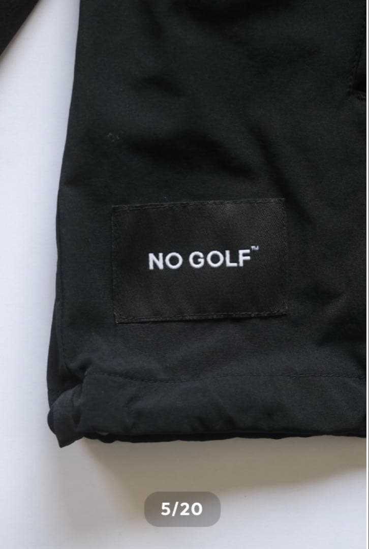 メンズウェア NO GOLF WINDBREAKER JACKET L