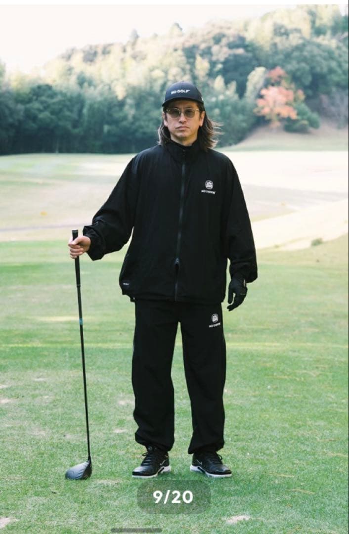 メンズウェア NO GOLF WINDBREAKER JACKET L