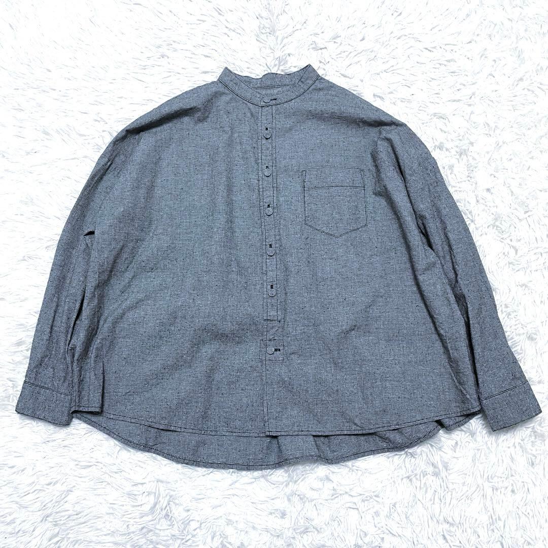 【美品】 sasanqua by trees ブーレットノエルオーバーシャツ