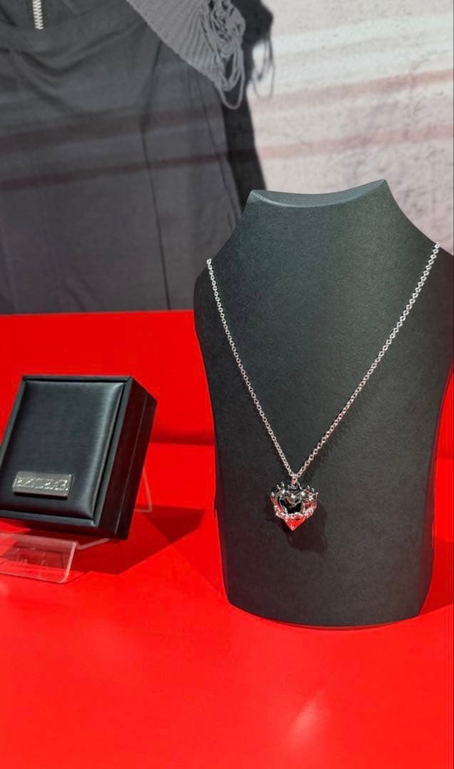 命の燃やし方BLAZE HEART ネックレス (シルバー925)