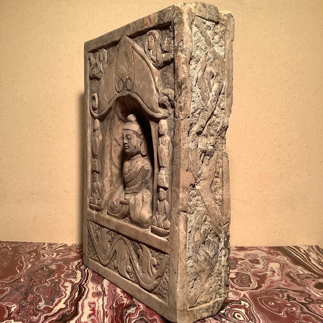 ロビン様売約keep…中国北魏・石仏「釈迦牟尼仏」北魏・隋・唐・北斎・北魏様式