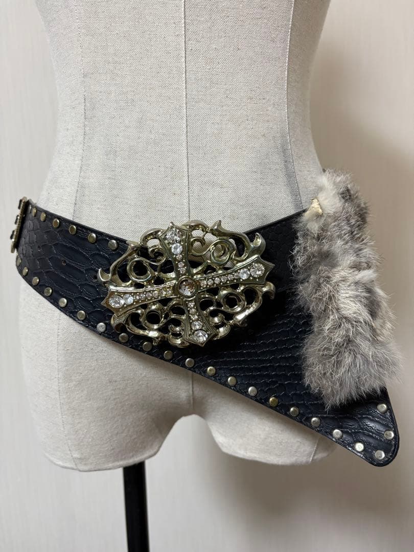 正規品 d.i.a 希少 ファーベルト