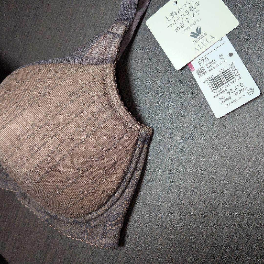 【フォロワー割引】Wacoal　アルラ　F75/L BHD441 DR