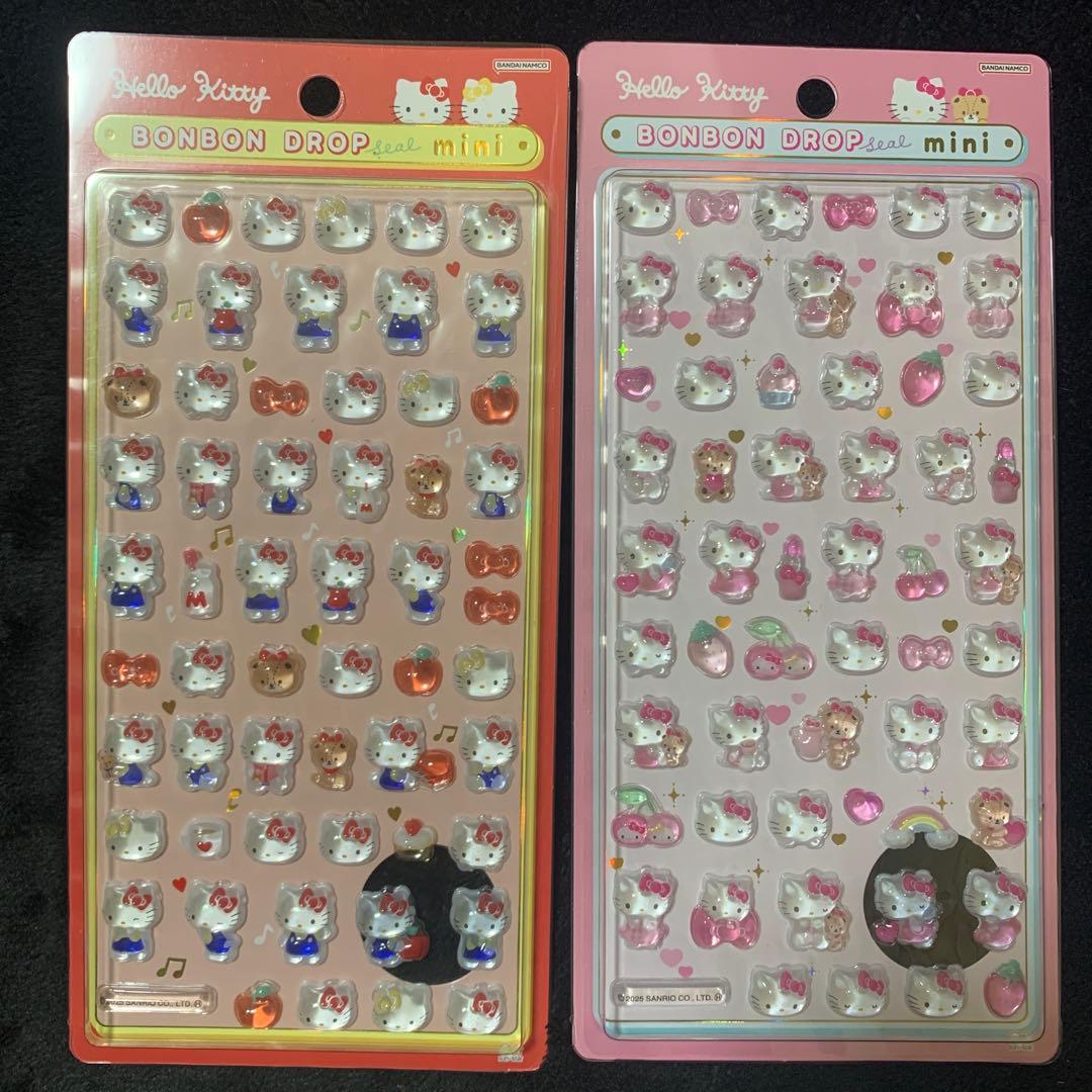 サンリオミニ　コンプリート　ボンボンドロップシール