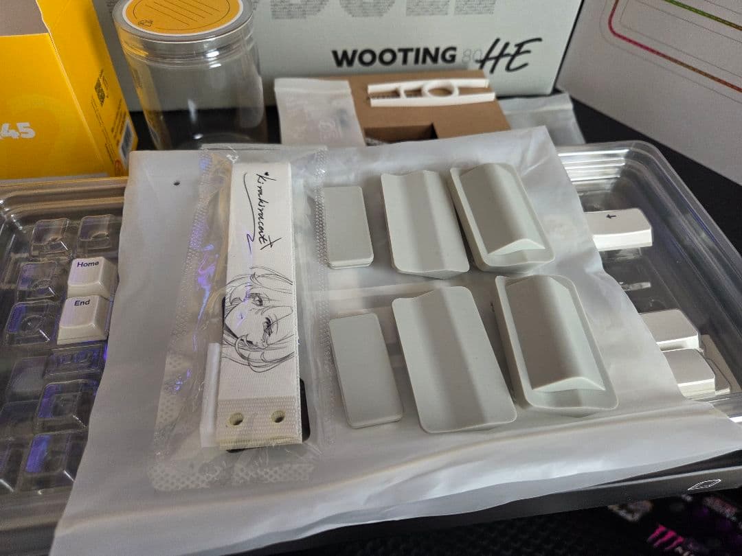 Wooting　80HE 日本語配列　KBDFANSケースカスタム