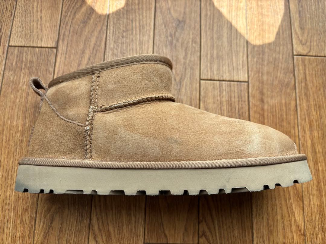 UGG クラシックウルトラミニ 25㎝ チェスナット アグ ムートンブーツ