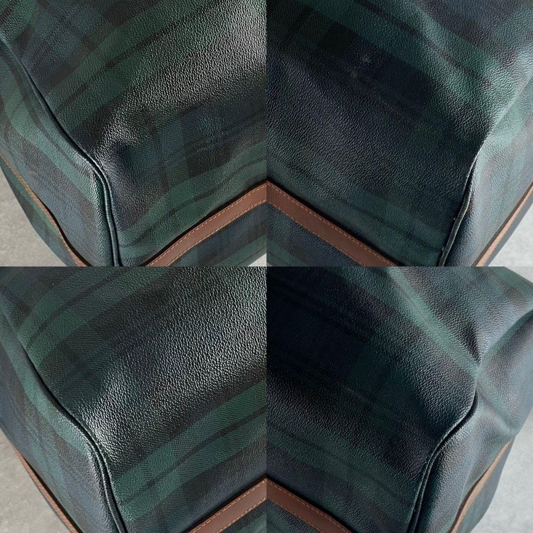 ラルフローレン POLO ボストンバッグ グリーン 2way チャーム