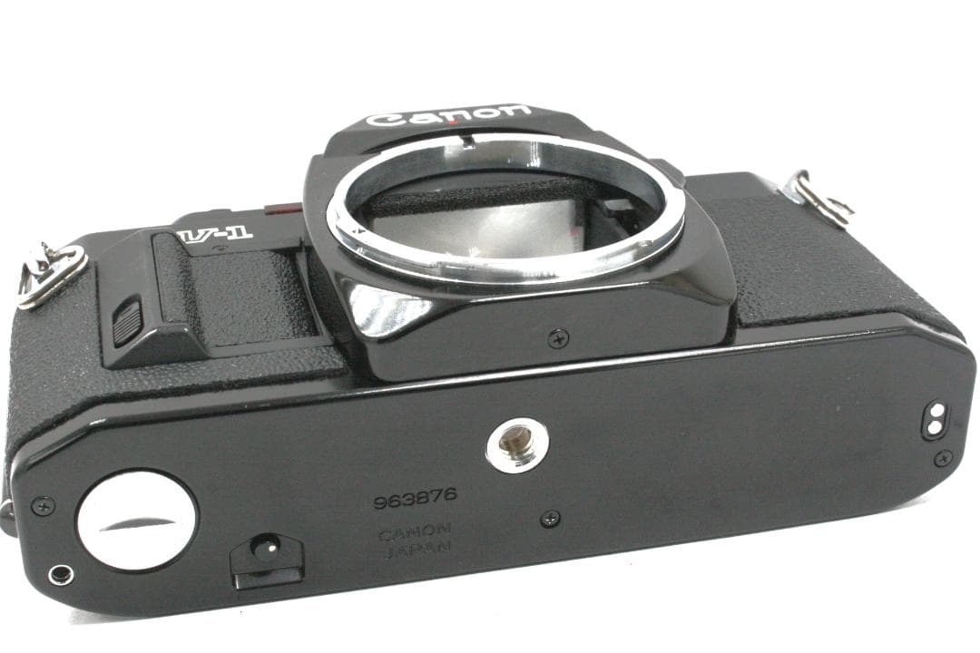 【整備済】 Canon AV-1 黒 FD 50mm F/1.8 付属品有 19