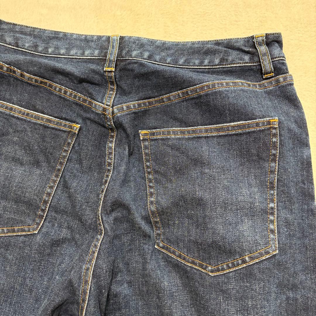 23区 DENIM ストレッチ ワイドパンツ デニム 大きいサイズ 46