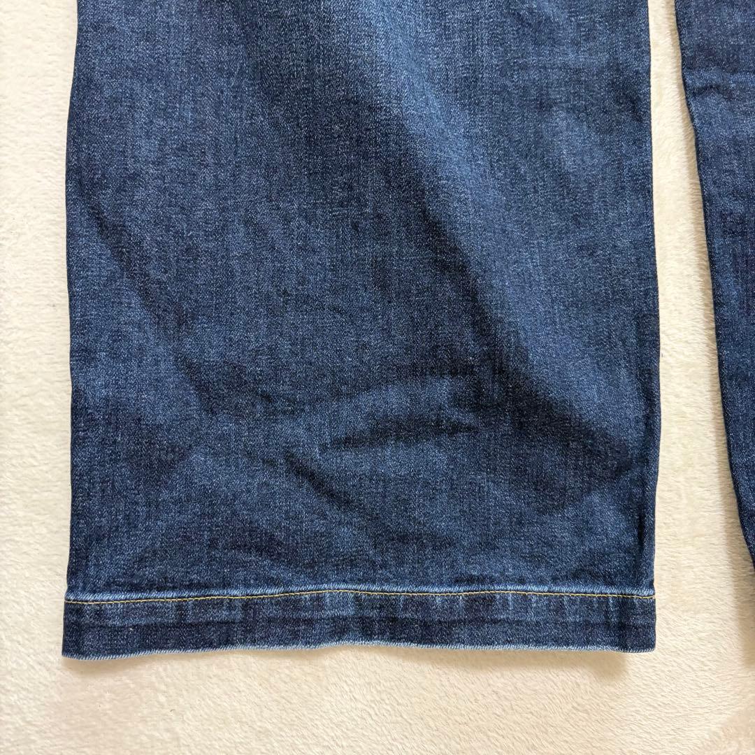 23区 DENIM ストレッチ ワイドパンツ デニム 大きいサイズ 46