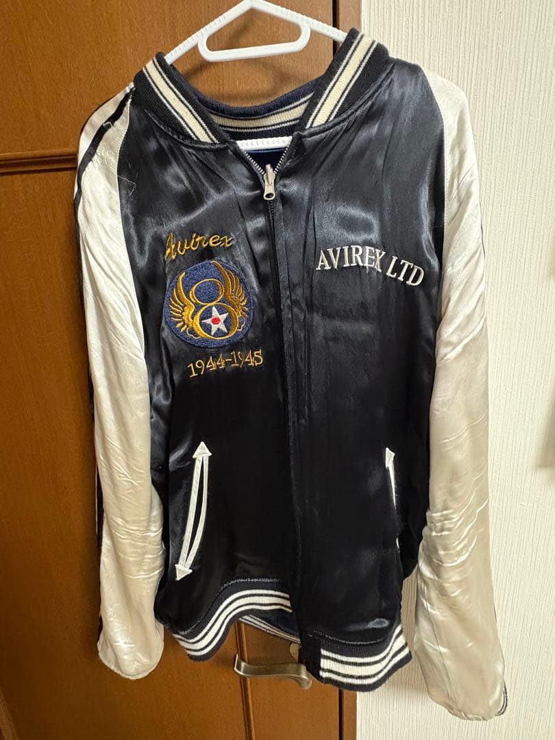 AVIREX スカジャン エアパワー・ドラゴン刺繍