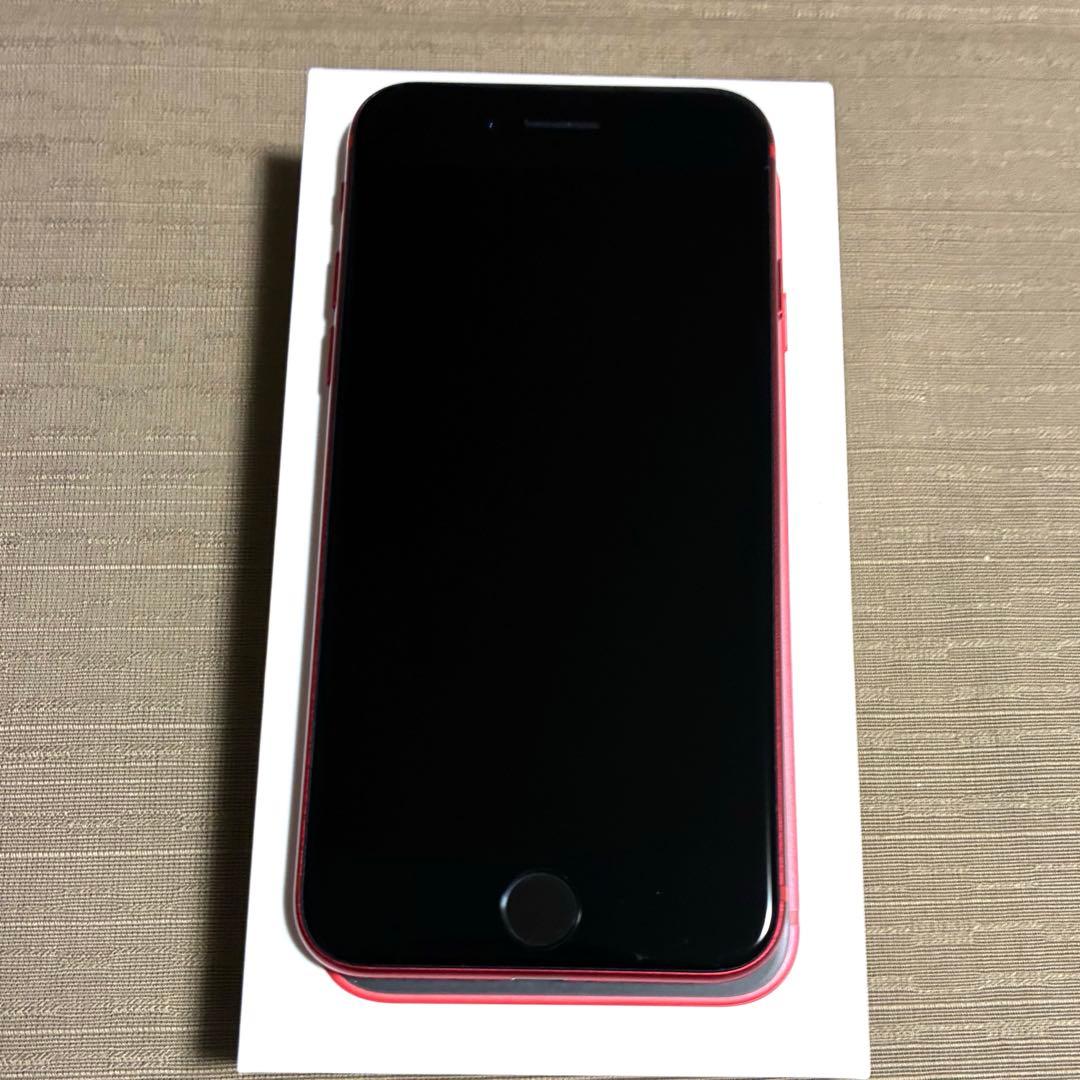 iPhone SE2 64GB 未使用ガラスフィルム＋Apple純正レザーケース