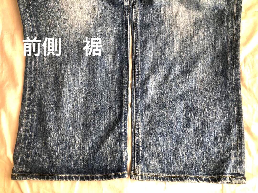 yr様　YANUK Joan ワイドレッグデニム ダークブルー　24