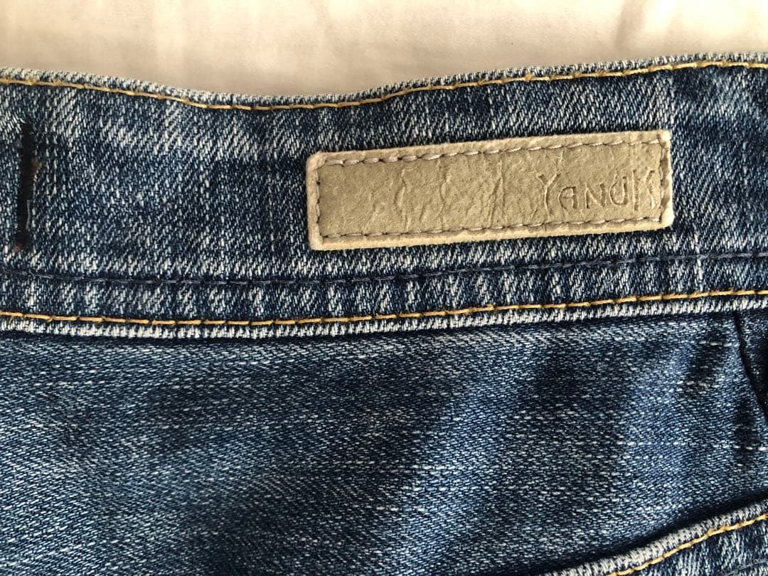 yr様　YANUK Joan ワイドレッグデニム ダークブルー　24