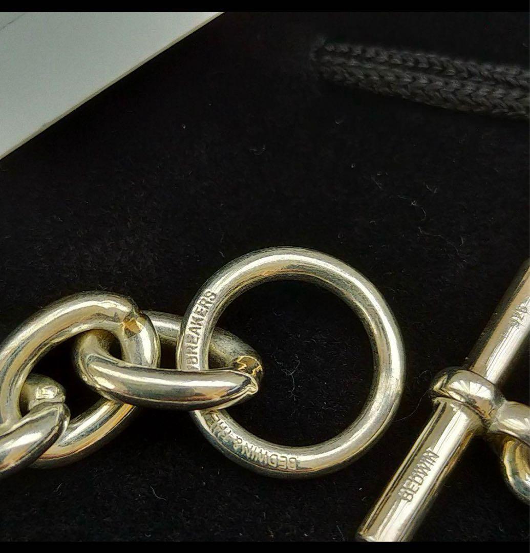 BEDWIN & THE HEARTBREAKERS ナローチェーンブレスレット