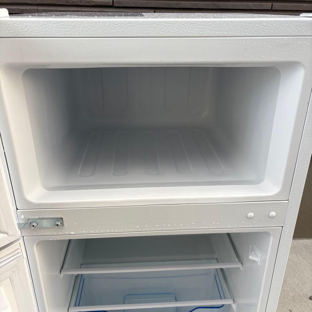 【送料無料‼️】SAMKYO 2ドア冷蔵庫90L 2024年製　左開き　たのメル便