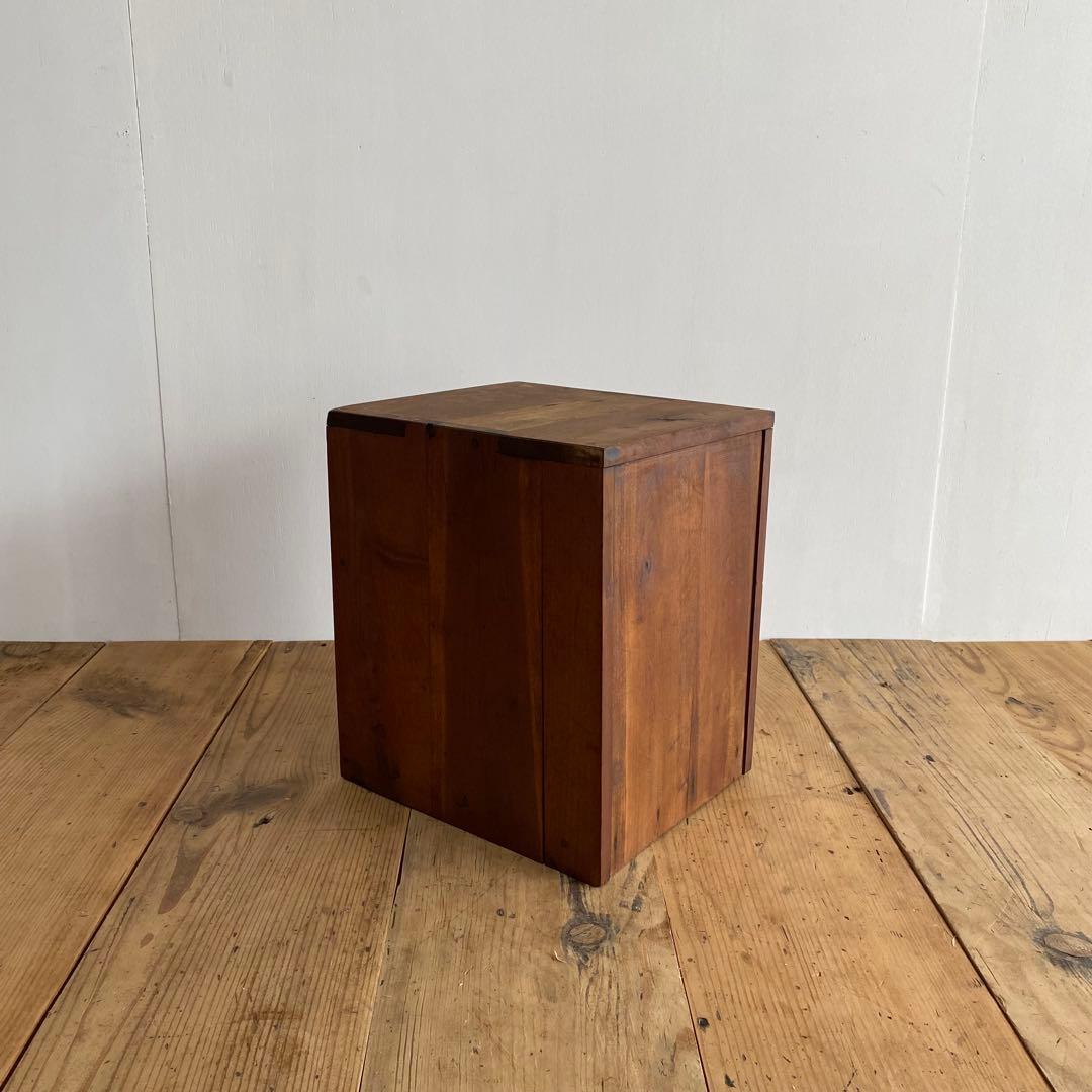 アンティーク 小引き出し 4杯抽斗 小物入れ 無垢材 昭和レトロ z736