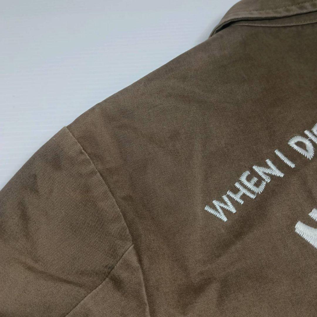 ヒューストン ベトジャン ジャンパー アウター M アメカジ ブルゾン 刺繍