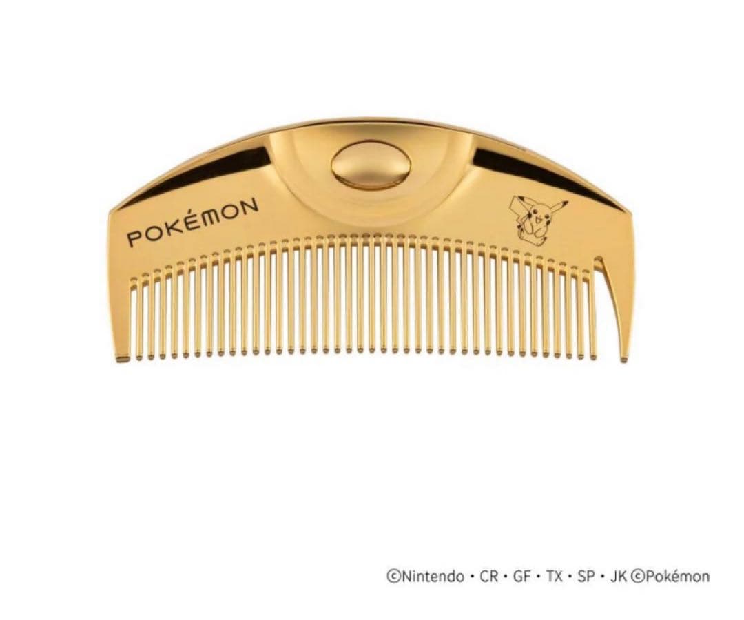 ラブクロム ポケモン モデル K24GPツキ ゴールド <ピカチュウ>　コーム