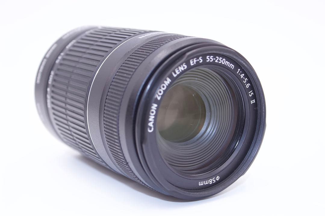 美品✨Canon EF-S 55-250mm F4-5.6 IS Ⅱ 望遠レンズ