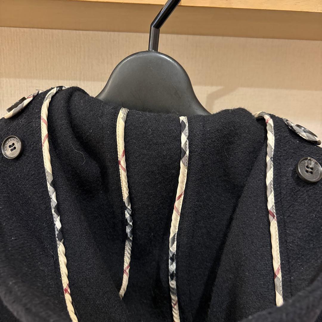 Burberry London 黒　ダッフルコート 40