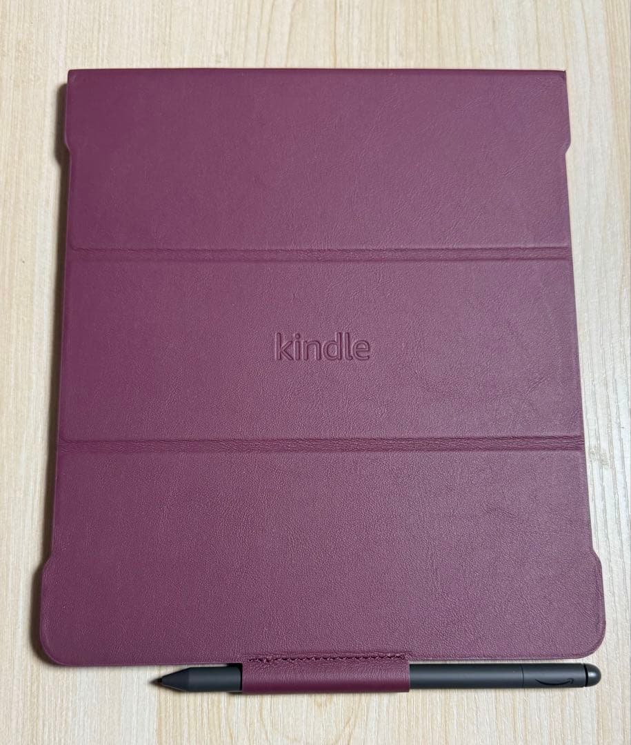 ほぼ未使用Kindle scribe 32GB プレミアムペン 純正ケース付き