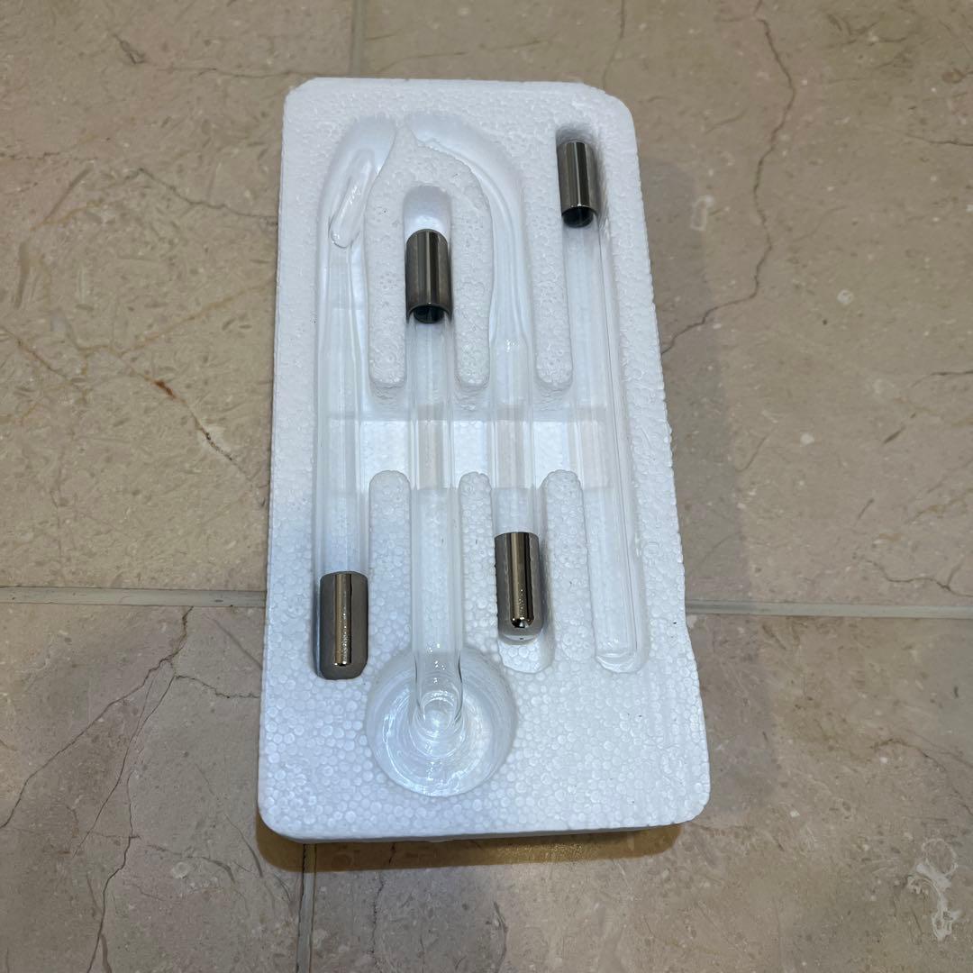 高周波美容器 ハイフルクエンシーHD ガラス管4本付き