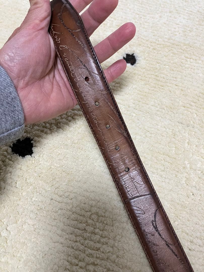 ベルルッティ リバーシブルベルト