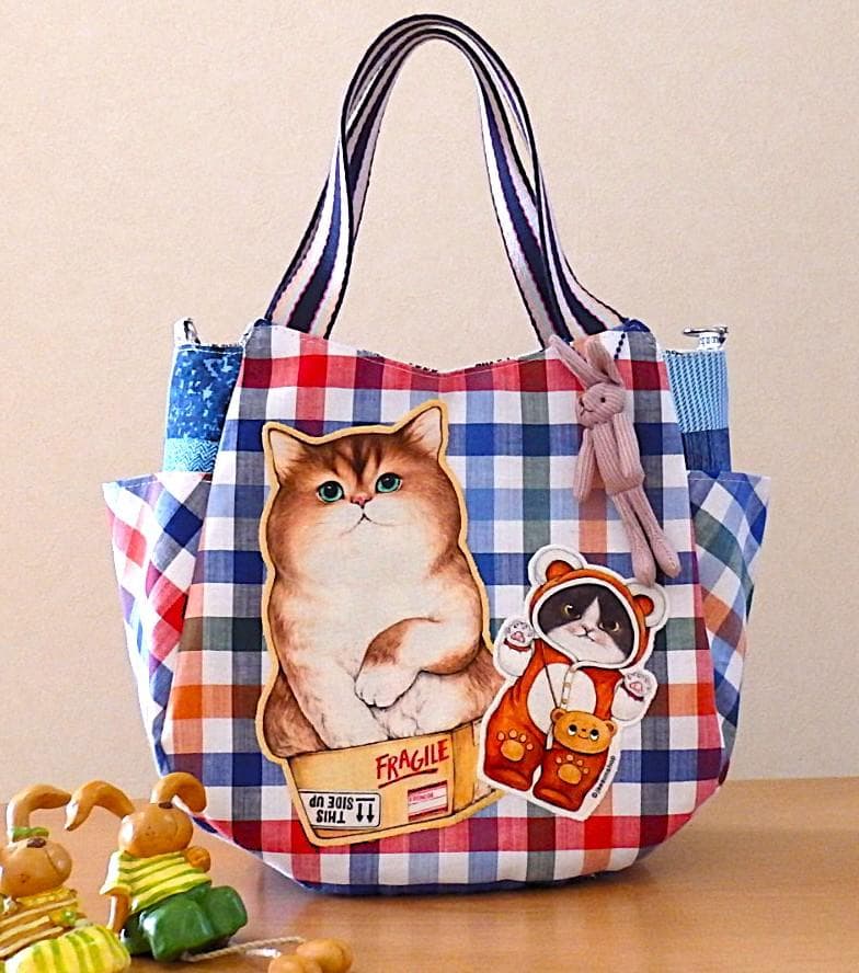 可愛い紙袋型トートバッグとお子様コスメポーチ他4点のおまとめ