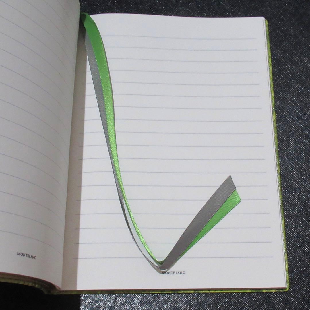 モンブラン ノート 146 パイソン グリーン 119646