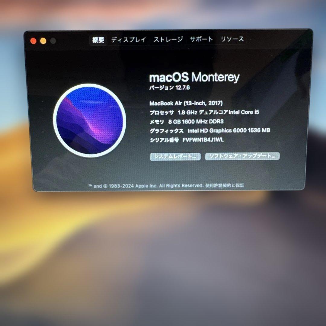MacBook Air 2017 256GB Magic Mouse2付き