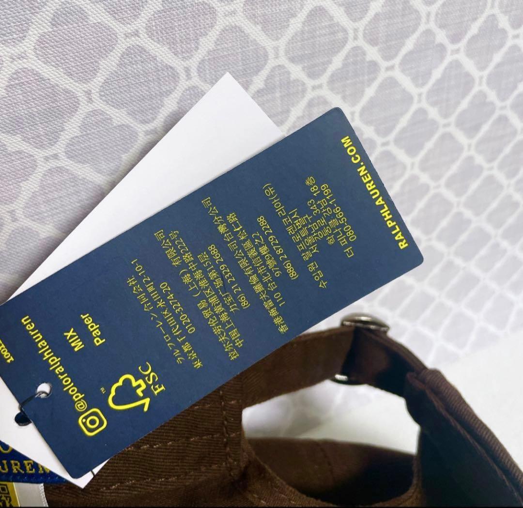 【大人気☆即完売品】ラルフローレン キャップ 帽子 メンズ レディース タグ付