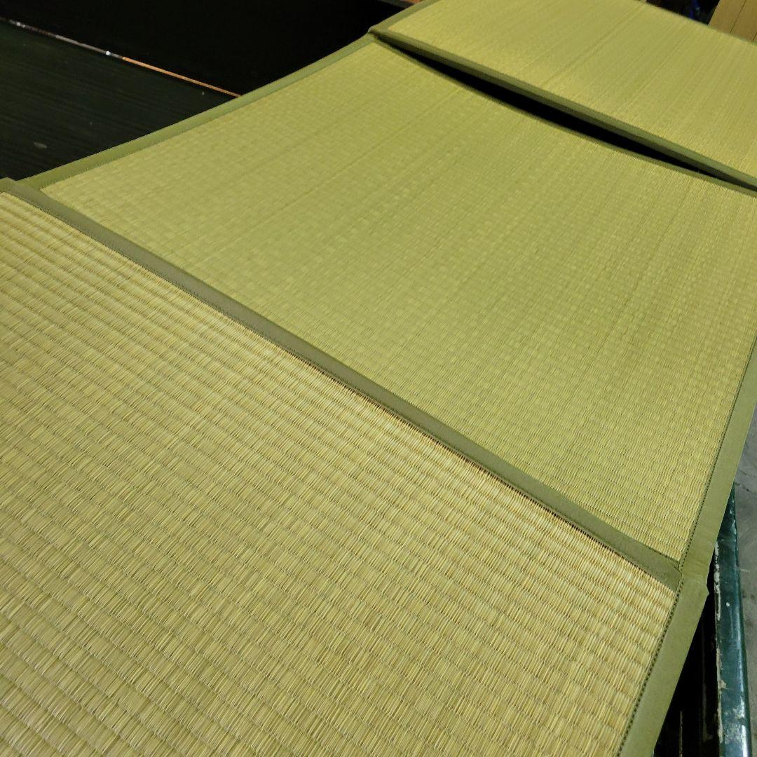 い草の匂いする。置き畳 3連ユニット畳 パタパタ畳 82×246cm×3枚セット