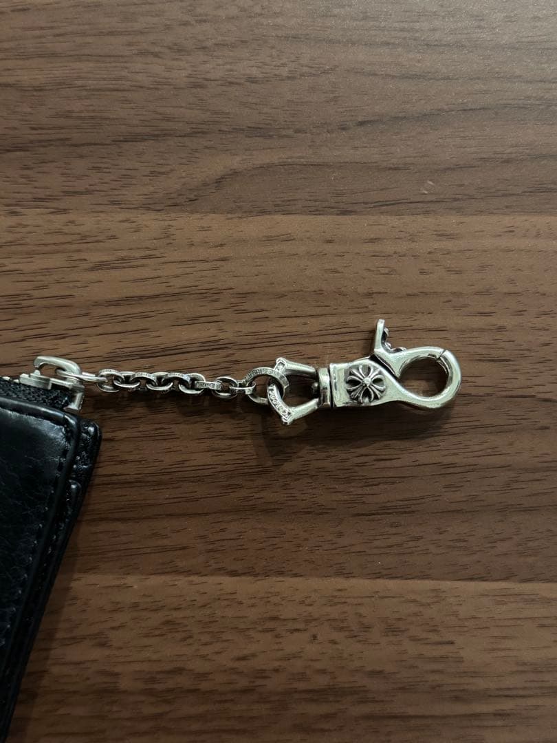 クロムハーツ ミニポーチ CHプラスパッチ クリップチェーン ウォレット　激レア