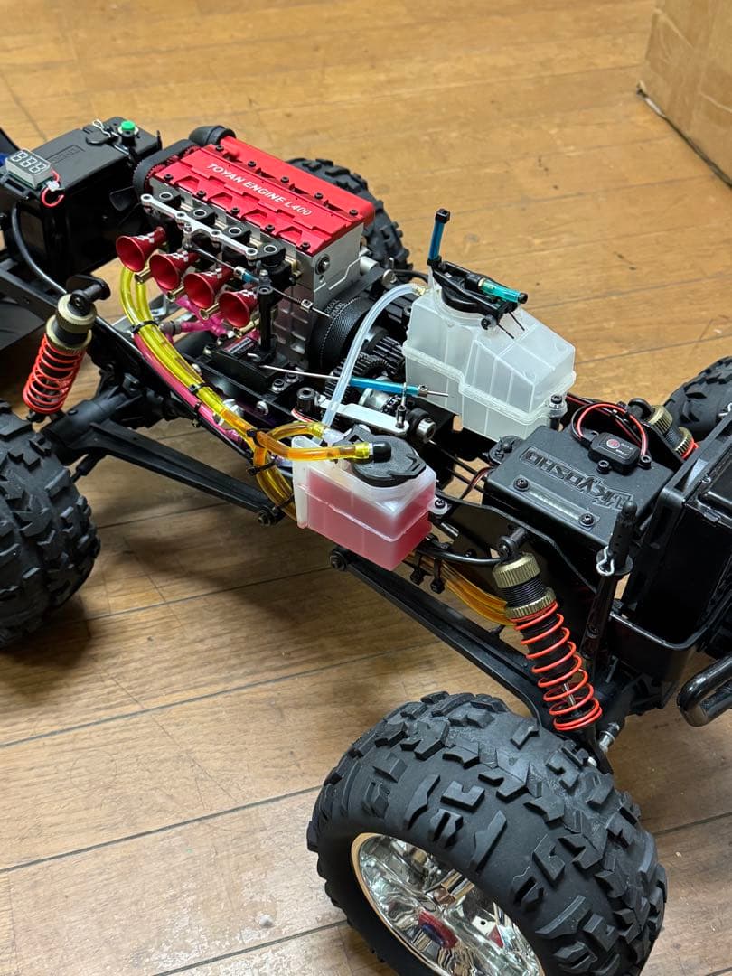 京商 Mad Force カスタム Toyan L400 エンジン ジャンク