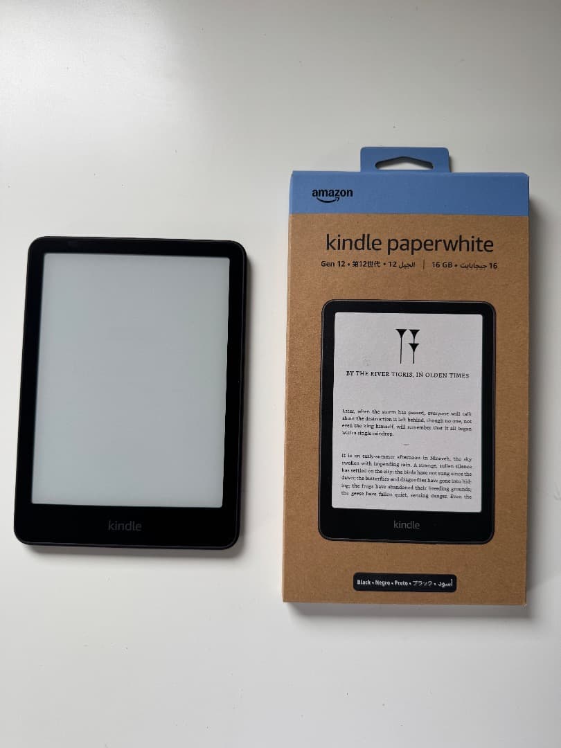 Kindle Paperwhite 7インチ（2024 / 第12世代）16GB