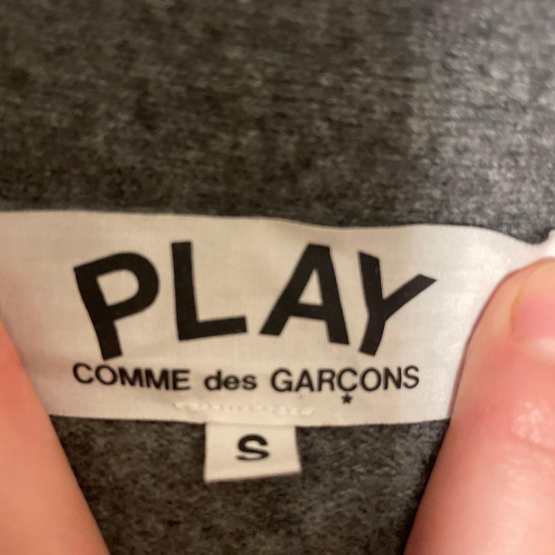 コムデギャルソン グレー カーディガン S