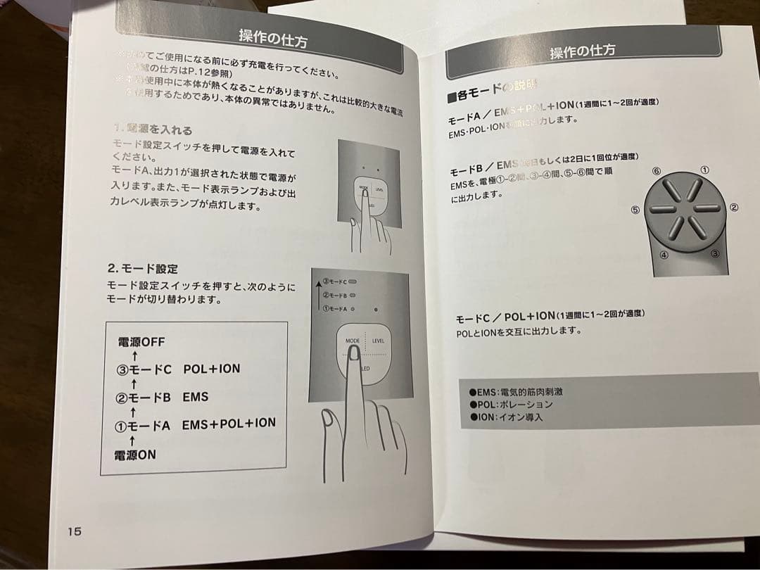 リフチューン　家庭美顔器