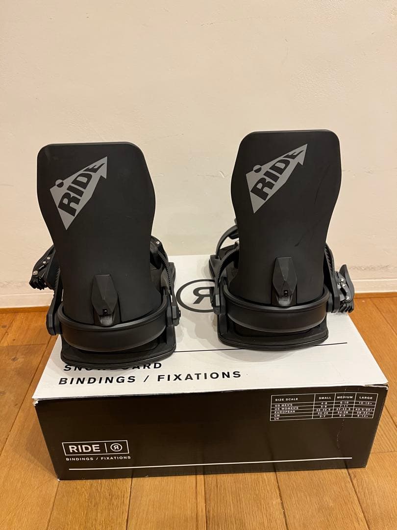 RIDE C-6 スノーボードビンディング Mサイズ（美品）