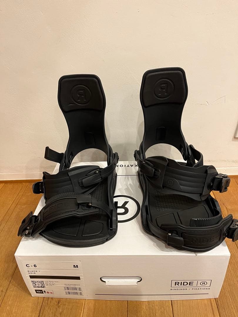 RIDE C-6 スノーボードビンディング Mサイズ（美品）
