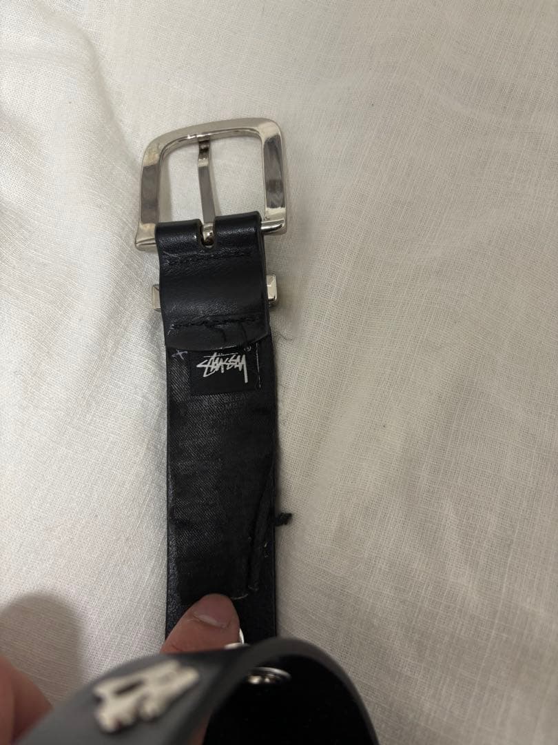 STUSSY」  SUIT DRESS BELT ベルト フリーサイズ