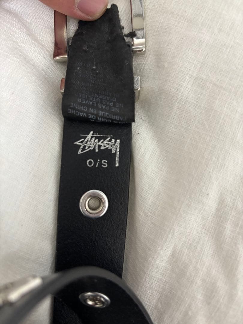 STUSSY」  SUIT DRESS BELT ベルト フリーサイズ