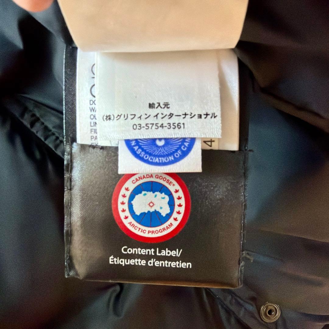 【極美品】カナダグース マッケンジー パーカ ブラック Sサイズ（国内正規品）