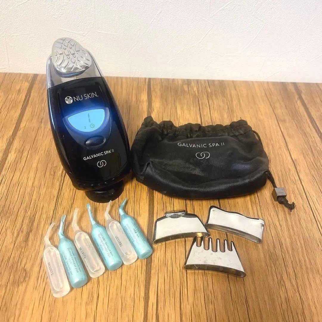 ニュースキン ガルバニックスパⅡ 限定ブラック 専用ジェル付